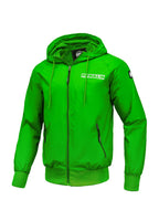 Men's transitional hooded jacket Athletic Logo