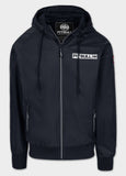 Men's hooded jacket Athletic Logo - Navy