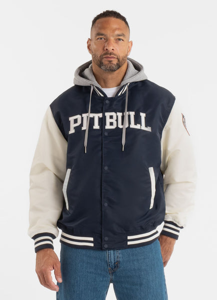 Men's hooded jacket Falcon Ridge - Navy