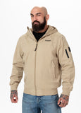 Men's hooded jacket Longwood - Sand