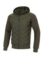 Men's hooded jacket Roxton - Olive