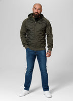 Men's hooded jacket Roxton - Olive