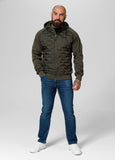 Men's hooded jacket Roxton - Olive