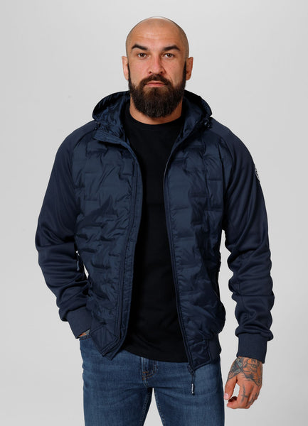 Men's hooded jacket Roxton - Navy