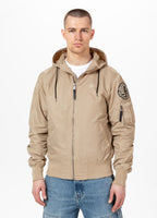 Men's hooded jacket Starwood II - Sand