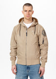Men's hooded jacket Starwood II - Sand