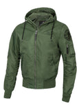Men's hooded jacket Starwood II - Olive