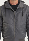 Men's hooded jacket Starwood II - Graphite