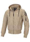 Men's hooded jacket Starwood II - Sand