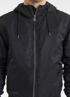 Men's hooded jacket Starwood II - Black