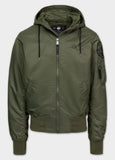 Men's hooded jacket Starwood II - Olive