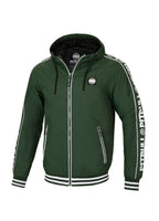 Men's hooded jacket Whitewood - Dark green