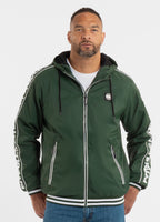 Men's hooded jacket Whitewood - Dark green