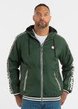 Men's hooded jacket Whitewood - Dark green