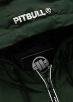 Men's hooded jacket Whitewood - Dark green