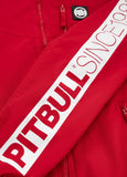 Men's hooded jacket Cabrillo Summer - Red
