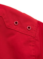 Men's hooded jacket Cabrillo Summer - Red