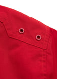 Men's hooded jacket Cabrillo Summer - Red