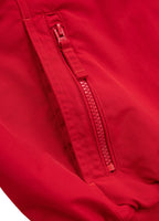 Men's hooded jacket Cabrillo Summer - Red