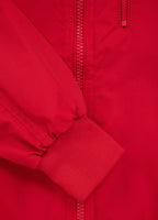 Men's hooded jacket Cabrillo Summer - Red