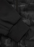 Men's hooded jacket Roxton - All Black Camo