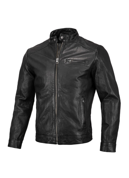 Leather jacket Hooper