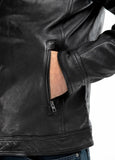 Leather jacket Hooper