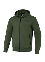 Men's hooded Softshell jacket Midway II - Olive