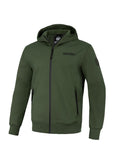 Men's hooded Softshell jacket Midway II - Olive