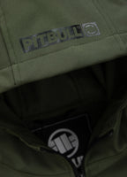Men's hooded Softshell jacket Midway II - Olive