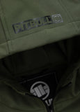 Men's hooded Softshell jacket Midway II - Olive