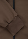 Men's hooded Softshell jacket Midway II - Dark brown