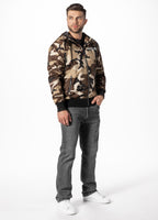 Men's hooded jacket Athletic Hilltop - Sand Camo