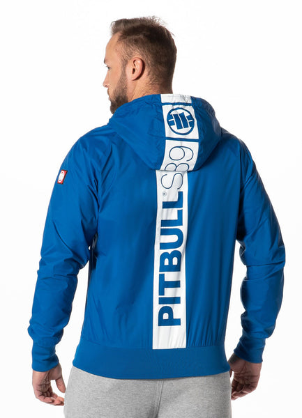 Men's hooded jacket Athletic Hilltop - Royal blue