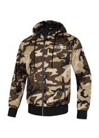 Men's hooded jacket Athletic Hilltop - Sand Camo