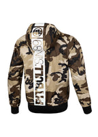 Men's hooded jacket Athletic Hilltop - Sand Camo