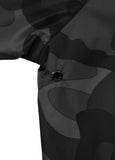 Men's hooded jacket Athletic Logo - All Black Camo