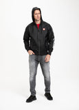 Transitional hooded jacket Athletic Sleeve