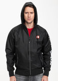 Transitional hooded jacket Athletic Sleeve