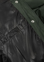 Quilted winter jacket with hood AZALEA