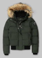 Quilted winter jacket with hood AZALEA