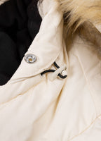 Quilted winter jacket with hood AZALEA