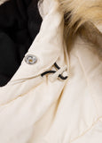 Quilted winter jacket with hood AZALEA