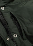 Quilted winter jacket with hood AZALEA