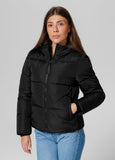 Quilted winter jacket with hood VISTA