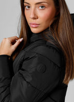 Quilted winter jacket with hood VISTA