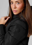 Quilted winter jacket with hood VISTA