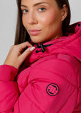 Quilted winter jacket with hood VISTA
