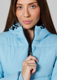 Quilted winter jacket with hood VISTA