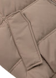 Men's winter hooded jacket Burnt